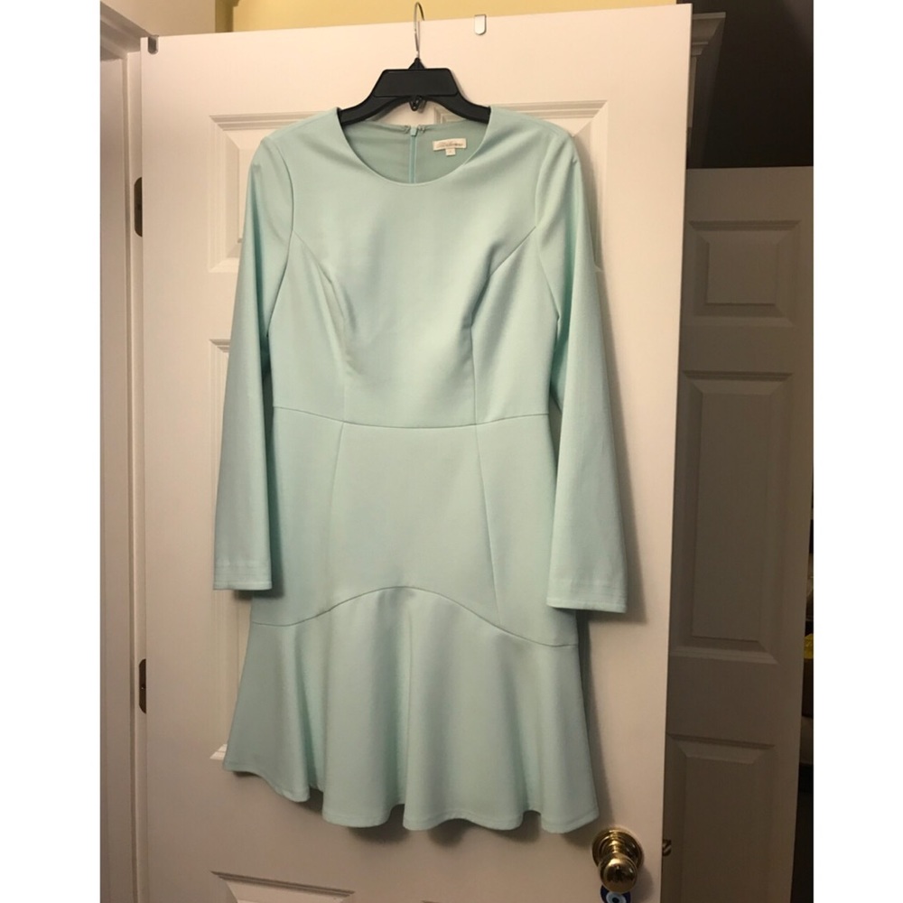 Shoshanna mint green dress